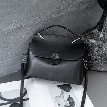 The "Vault" Cylinder: Genuine Leather Box Messenger | High-Grade Minimalist Handbag