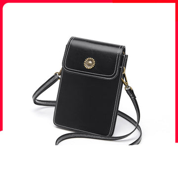 The Petite Luxe: Minimalist Phone Crossbody & Micro-Messenger